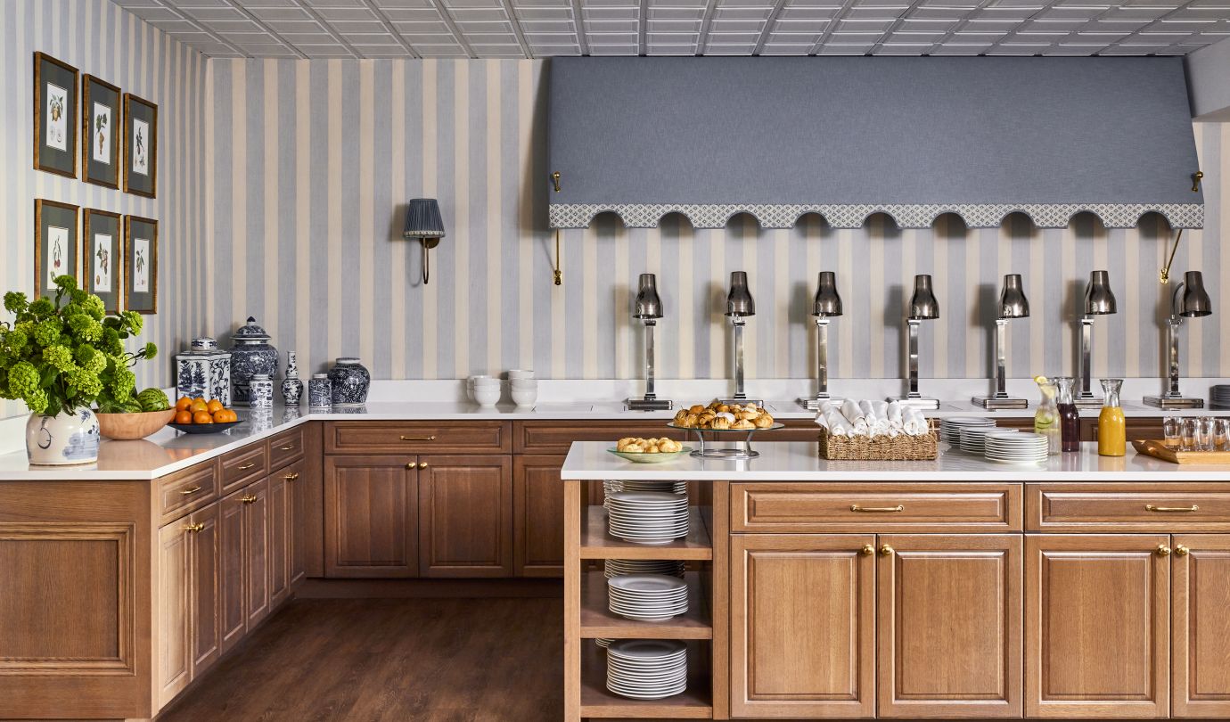 The Historic Inn Dining Room Action Stations