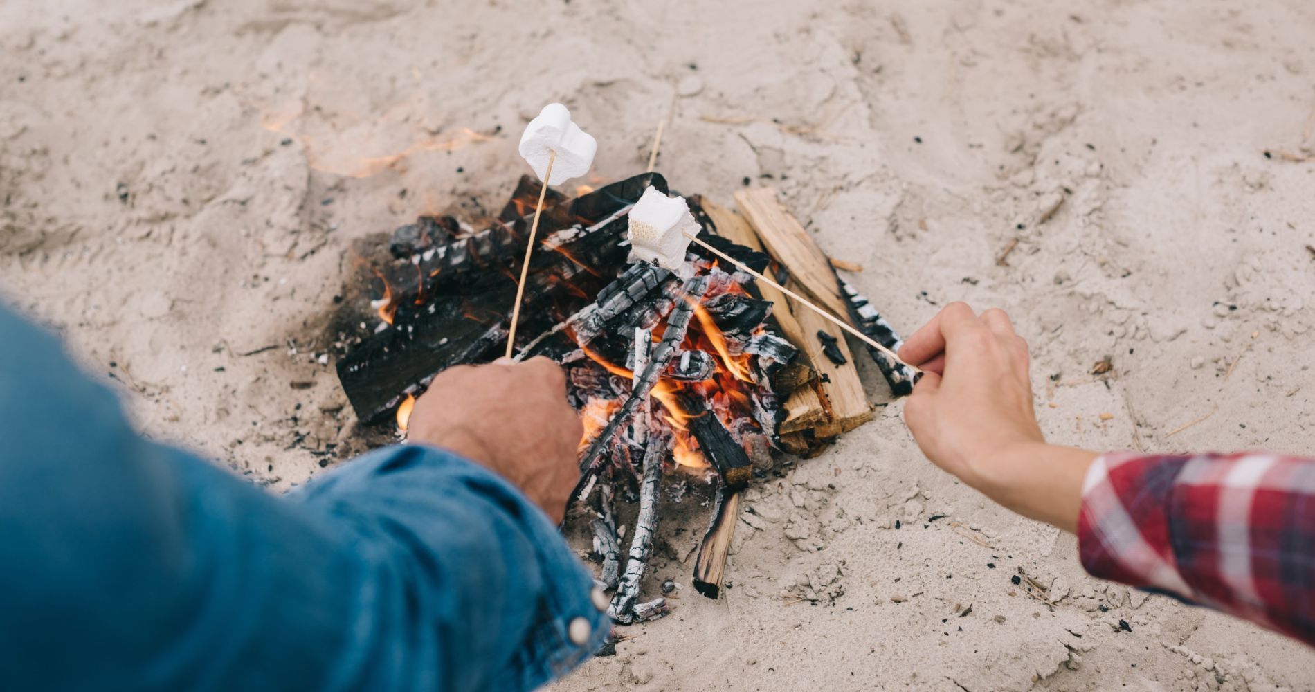 Smores on the Beach