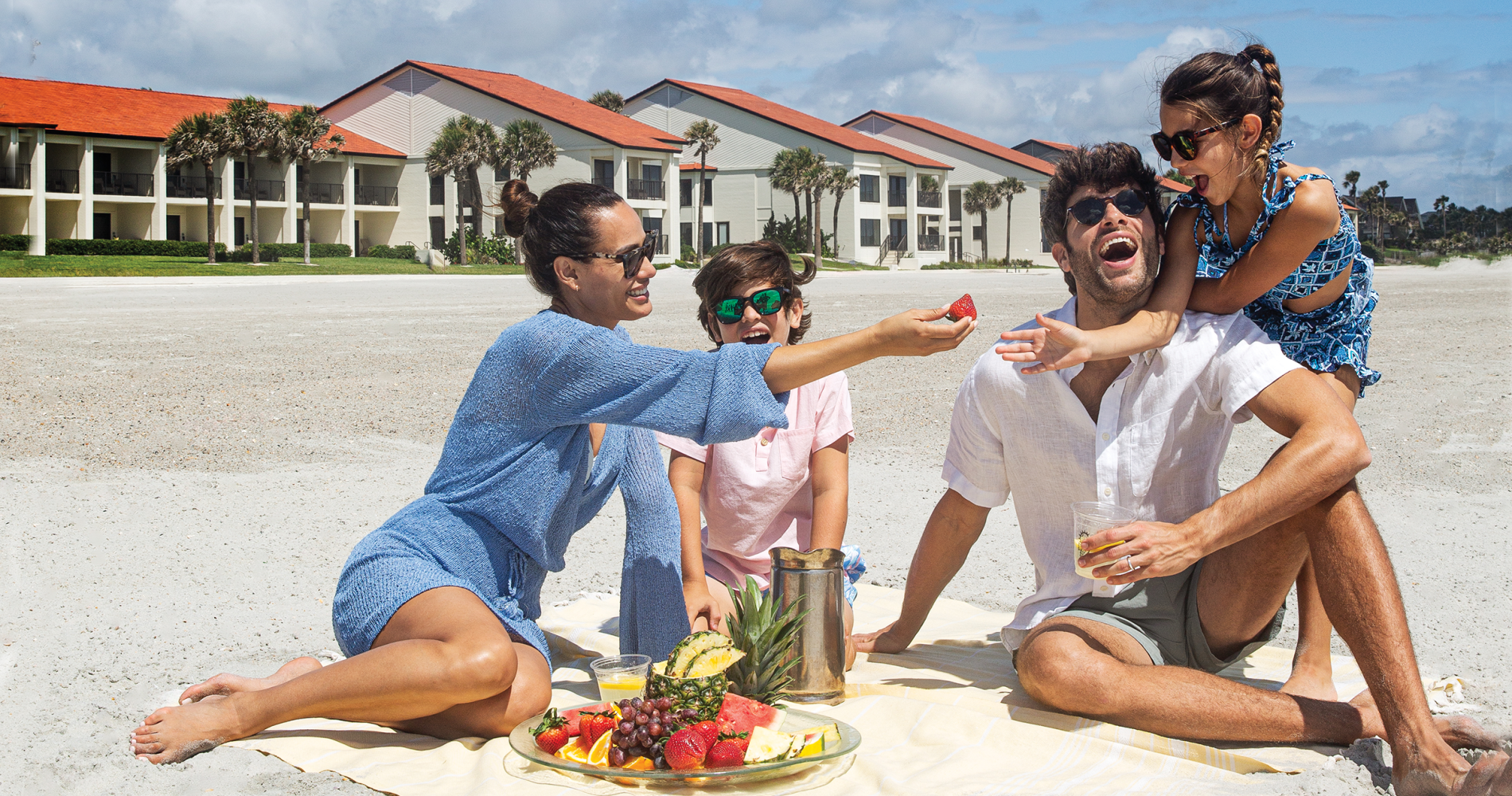 Family Beach Picnic